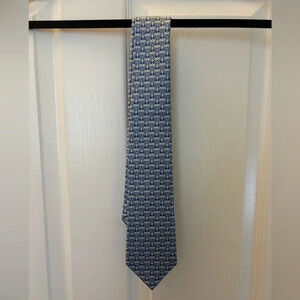 Bvlgari blue men’s tie